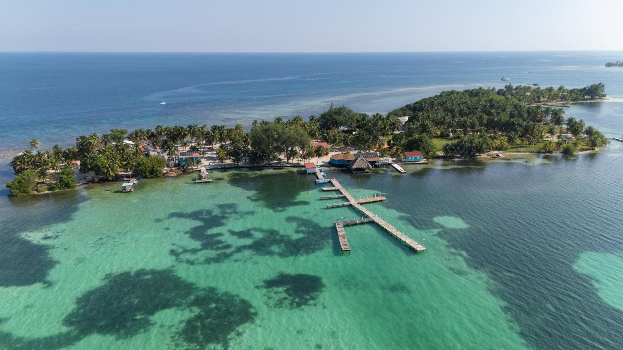 Blue Marlin Beach Resort Dangriga Eksteriør bilde